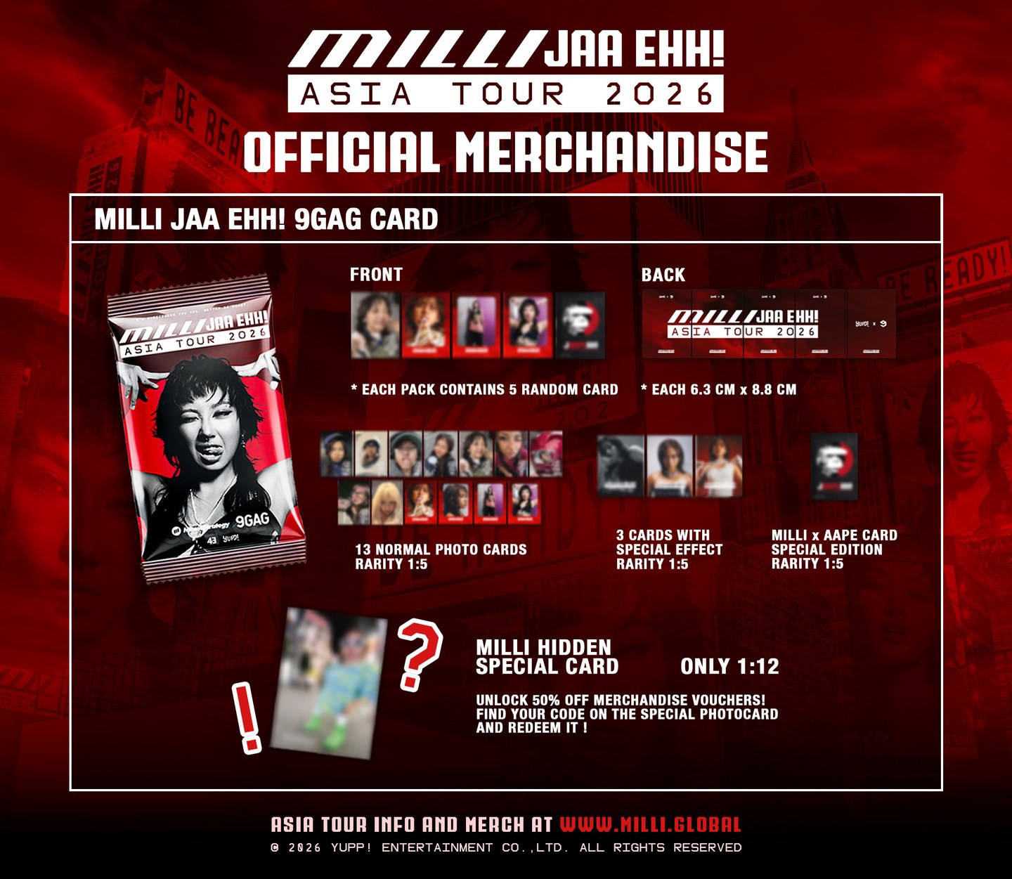 MILLI JAA EHH! 9GAG collective card — special exclusive